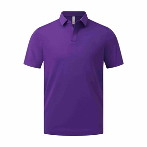 Polo unisexe en nylon rafraîchissant, coupe ample et légère, infroissable, pour l'été, avec logo personnalisé - Product Image 3