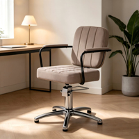 Fauteuil de Barbier Moderne en Gros, Chaise de Salon Hydraulique Robuste, Ergonomique et Professionnelle, Tout Usage pour Coiffure