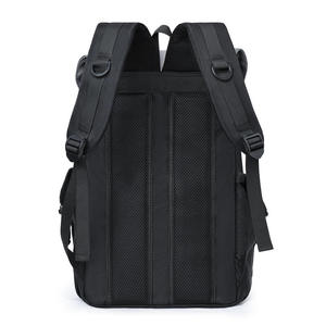 Street style Flap-top Hasp Mens <b>Backpack</b>, Outdoor Casual Large-capacity Laptop Travel Bag, College Students Flap-top - Product Image 5