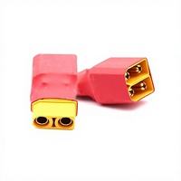 Adaptateur de connecteur parallèle XT60 plaqué or AMASS, série XT90, pour avions, voitures et bateaux RC