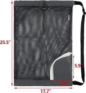 <span class=keywords><strong>BeeGreen</strong></span>, mochila grande con cordón para gimnasio atlético, forro de poliéster impermeable, diseño de moda, capacidad Unisex de 20-35L - Product Image 2