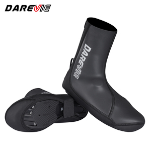 Darevie Cycle couvre-chaussures imperméable coupe-vent chaud couvre-chaussures <span class=keywords><strong>vtt</strong></span> route vélo vélo hiver couvre-chaussures protecteur - Product Image 1