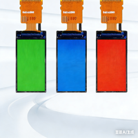 Layar LCD Warna TFT 0,96 inci, Bingkai XY096002H13-V1, Bingkai Besi, Kaca IPS Shengli, Inti ST7735
