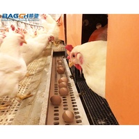 Nichoirs automatiques à roulettes pour poules pondeuses