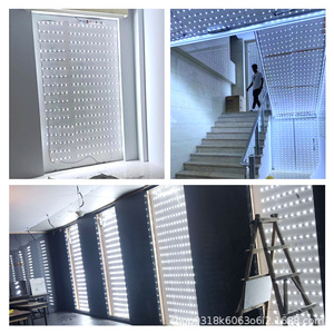 Diseño moderno 12V para ingeniería Tira de LED de aluminio Caja de luz de película suave Techo Difuso Reflectante IP65 Impermeable Regulable - Product Image 4