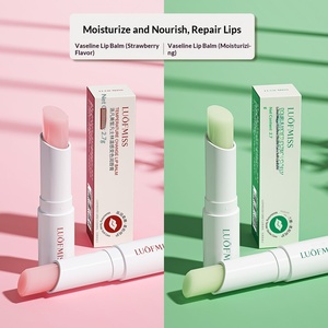 Baume à lèvres hydratant et nourrissant aux fruits, soin des lèvres, prévient les gerçures, base de <span class=keywords><strong>rouge</strong></span> à lèvres teintée, 2,7g, saveur fraise, vente en gros - Product Image 3