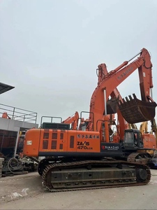 Excavadora de cadenas Hitachi ZX470LCR original japonesa de segunda mano, excavadora hidráulica grande Zaxis470LCR de 47 toneladas, se vende a bajo precio. - Product Image 2
