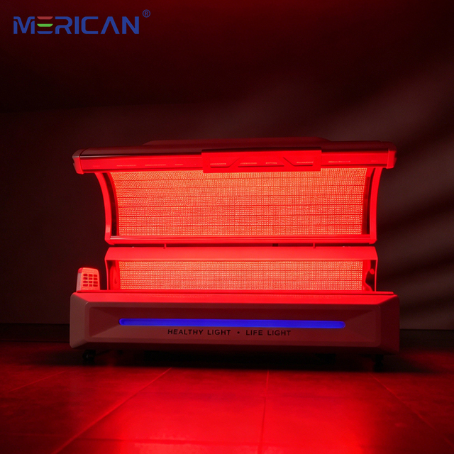 Professional Full Body Red Infrared LED Light Therapy Bed Photobiomodulation Commercial for Sale