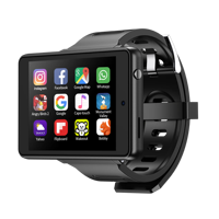 Nouvelle arrivée Montres intelligentes 2,8 pouces 4 Go + 128 Go Montre intelligente LCD 2800 mAh Montre intelligente Fréquence cardiaque pour Android 8.1 Téléphone 4G Montre intelligente