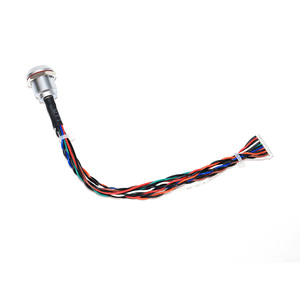 Arnés de Cableado Personalizado de 14 Pines 1-100-001R2, Cables de 180 mm, Conector EGG.1K.314.CLL LN00546, Latón, IP67, Impermeable, Automotriz, 3-6 - Product Image 3