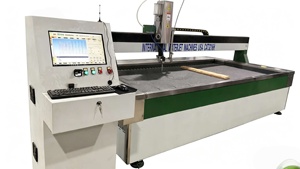Industrial Waterjet <b>Cutting</b> <b>Machine</b> <b>CNC</b> System Control Console Pump Unit 380V 37kW High Safety 0.1mm Accuracy 3-Axis - Product Image 3