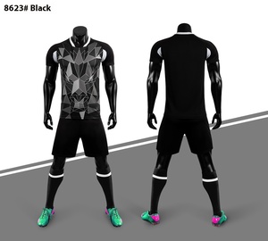 Chất Lượng Cao Retro Bóng Đá Jersey Set Cho Người Lớn Trẻ Em Trường Tiểu Học Trò Chơi Đội Đồng Phục In Số Cho Mùa Hè Thể Thao - Product Image 4