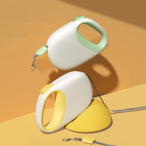 Otomatik 5M geri çekilebilir naylon evcil hayvan tasması ağır köpek oyuncağı küçük ve büyük köpekler ve kediler için dantel dekorasyon ile - Product Image 5