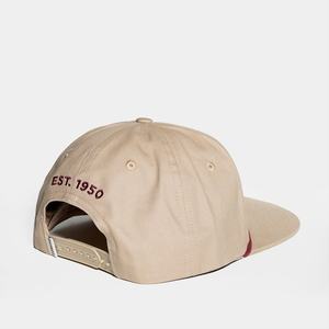 หมวกแก๊ปปักโลโก้แบบแบนไม่มีโครง 5 ชิ้น ผ้าฝ้าย ปรับขนาดได้ - Product Image 5