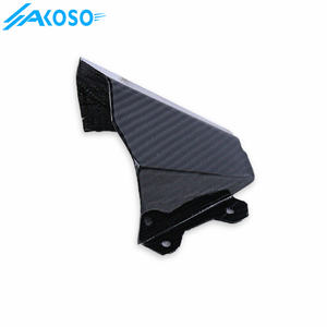 AKOSO, accesorios para motocicleta, Deflector de aire de fibra de carbono, parabrisas de carenado para <span class=keywords><strong>Yamaha</strong></span> <span class=keywords><strong>MT09</strong></span> FZ09 2021 <span class=keywords><strong>2022</strong></span> 2023 2024 - Product Image 4