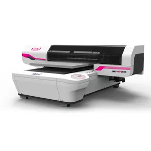 Nuocai NC-UV0609 Dijital Düz yatak UV Cam Baskı Makinesi ile Yüksek Çözünürlük