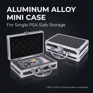 Estuche Mini de Aleación de Aluminio Personalizado para Almacenamiento de una Sola Tarjeta PSA, Caja de Transporte Pequeña, Estuche Portátil para Juguetes, Modelos y Herramientas - Product Image 1
