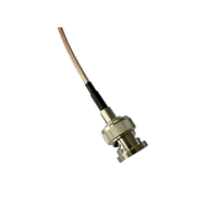 Cable Coaxial RG316 de Fábrica, Conector BNC Macho a Macho, Cable Coaxial de Conexión RG316 de 10 cm