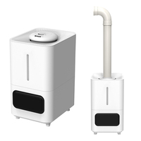 Humidificateur électrique portable fonction d'aromathérapie humidificateur de marque privée pour l'utilisation de l'hôtel domestique télécommande en plastique