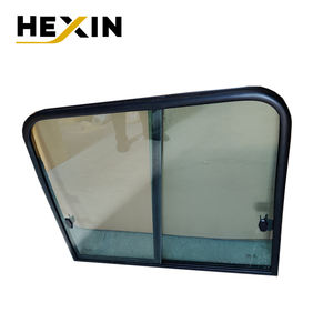Vente directe d'usine pelle verre fenêtre verre Komatsu PC110-7 130 200 210 220-7 pare-brise avant porte de cabine verre pour Komatsu - Product Image 1