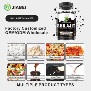 מפעל jiabi איכות גבוהה shilajit gummies oem הסיטונאי צמחים טבעיים תוספי תזונה לשיפור בריאות עבור בני נוער מבוגרים - Product Image 6