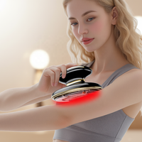 Dispositivo Anticelulítico para Quemar Grasa Corporal, Máquina Adelgazante Corporal, Masajeador de Belleza con Luz Roja Cálida, Recargable por USB