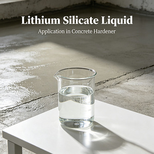 Silicate de lithium liquide en vrac pour usine, CAS 10102-24-6 Li₂SiO₃, densifiant et durcisseur de béton au potassium pour la rénovation de sols industriels - Product Image 1