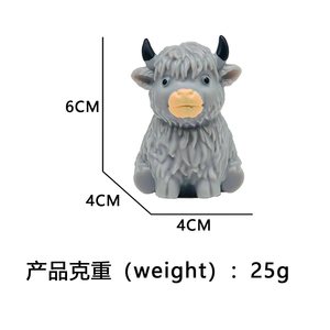 Animales de juguete para apretar y jugar, vacas de montaña, herramienta para aliviar el estrés para que las niñas desahoguen y se relajen. - Product Image 4