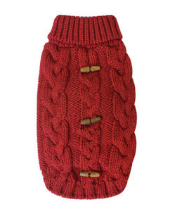 Ropa de Mascota de alta calidad, abrigo de mascota personalizado, suéter tejido a mano para perro, Xxx pequeño a Xl, otoño - Product Image 2