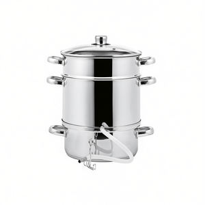 ชุดทำเบียร์สแตนเลส Hi Juicer 3 ชั้น พร้อมฝาปิดและสายสำหรับทำเบียร์ - Product Image 2