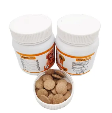 Multi-manfaat suplemen omega 3 suplemen Multivitamin kalsium tablet kunyah untuk pil probiotik anjing
