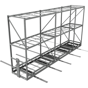 Las <span class=keywords><strong>pl</strong></span>ántulas vegetales de cultivo hidropónico de efecto invernadero Mobile Rack sistema - Product Image 6