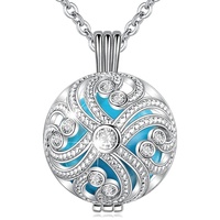 Collier pendentif Bola pour femmes, carillon d'harmonie, appel d'ange, carillon de grossesse, chaîne