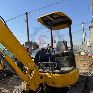 Mini-pelleuse d'occasion KOMATSU P30 d'origine japonaise, modèles PC18MR, PC20MR, PC30MR, PC35MR, PC50MR, PC55MR, petite pelleuse sur chenilles d'occasion - Product Image 3