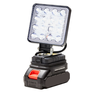 Ananke Tools - Lámpara de Trabajo de Emergencia Industrial/DIY Recargable Inalámbrica Plegable de 40 W con Batería de Litio para Exteriores y 16 Luces LED - Product Image 1