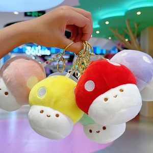 12cm พวงกุญแจเห็ดน่ารักตุ๊กตาของเล่นตลาดนัด<span class=keywords><strong>ขาย</strong></span>ดีกระเป๋าเครื่องจี้กรงเล็บตุ๊กตาของขวัญวันเกิดงานแต่งงาน - Product Image 2