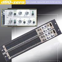 Égaliseur graphique 30 bandes DBQ-Zero, égaliseur audio professionnel avec réverbération, pour studio de grande performance