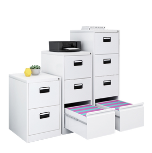 Modern <span class=keywords><strong>4</strong></span>-Drawer Metal armazenamento armário para Home Office School & Workshop - Product Image 2