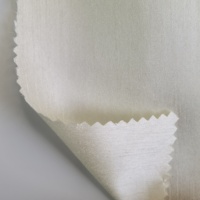 Approvisionnement d'usine en mousseline de soie Polyester Shantung Faux tissu de rideau en soie