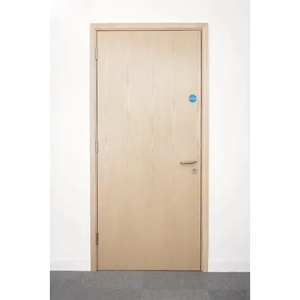 Approved Modern Wooden Fire Resistant Fireproof <strong>Door</strong> Finished for Dining Apartment Hotel Use Commercial Interior Single <strong>Leaf</strong> - Product Image 4