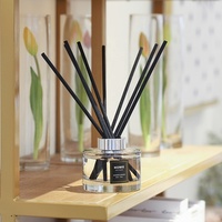 Flacon en verre 165 ml pour diffuseur à bâtonnets, recharge longue durée sans BPA ni alcool, multi-parfums, 8,5x24 mm, utilisation 3 mois