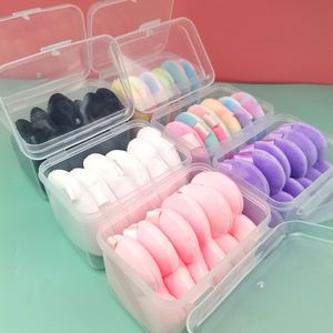 Borlas de Maquillaje en Forma de Corazón Más Vendidas, Coloridas, de Terciopelo Suave, para Polvo Suelto, Marca Privada - Product Image 4