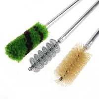 6 pièces/ensemble Kit de nettoyage de pistolet à tige en aluminium 12 Ga ensemble de brosses pour accessoires de chasse