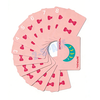 Jeu de cartes de Mahjong américain de taille standard en PVC, jeu de Mahjong en plein air, cartes de jeu
