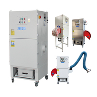 YYVAC Pulse Cleaning AJS220 Dépoussiéreur industriel-Filtre PTFE 16M ², Idéal pour le sablage et le dépoussiérage de fonderie