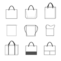 Sac fourre-tout en PE tissé écologique personnalisé grande capacité, durable, design laminé, fermeture éclair, pliable