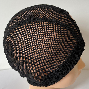Tốt nhất phụ kiện tóc thông gió co giãn tóc giả màu đen <span class=keywords><strong>Net</strong></span> mũ để làm tóc giả ban nhạc đàn hồi U Phần mái vòm Tóc Giả mũ với <span class=keywords><strong>Mono</strong></span> ren - Product Image 6