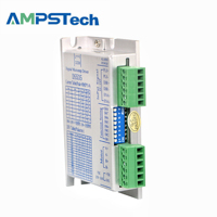 AMPSTech OEM Tersedia DS535 dengan Tegangan Lebar 20-50VDC dan Rentang 0.3-3.5A, Dapat Disesuaikan untuk Motor Stepper NEMA17 Standar