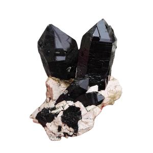 Baguettes de cristal en Quartz noir naturel, 50 pièces, spécimen - Product Image 1