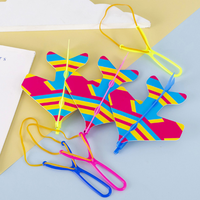 Slingshot lumineux à LED, jouet amusant, élastique, jeu de fête pour enfants, cadeau avec flèches en caoutchouc lumineuses, catapulte